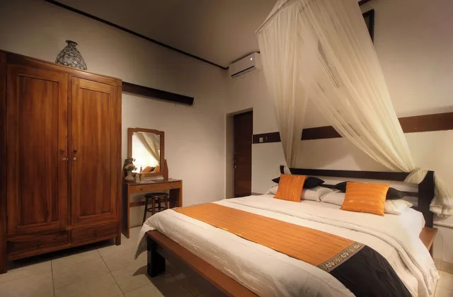 جناح بسرير كينج بغرفة نوم واحدة بمطبخ صغير، Hotel Jati And Home Stay 5/10