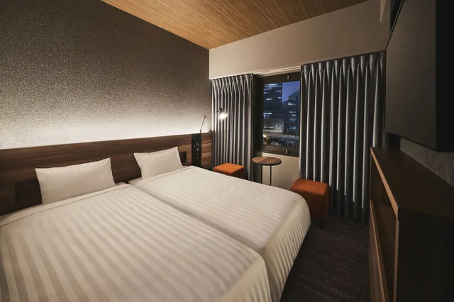 Renovated, Compact, Twin Beds، Rihga Place Higobashi 2/3