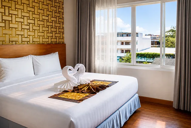 جناح بسريرين كينج بغرفتي نوم، Cbd Hotel Suratthani 1/2