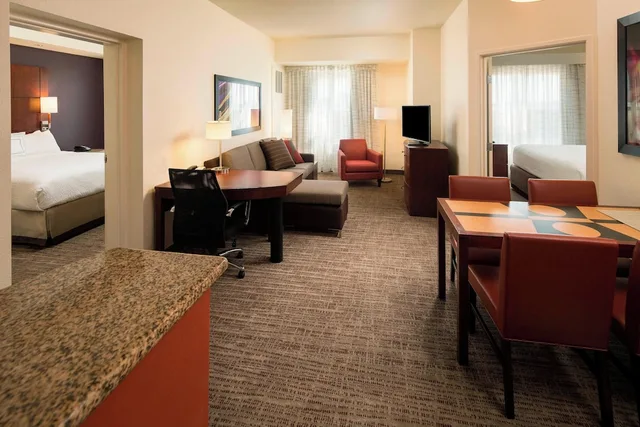 جناح بسريرين مزدوجين بغرفتي نوم، Residence Inn Melbourne 6/10