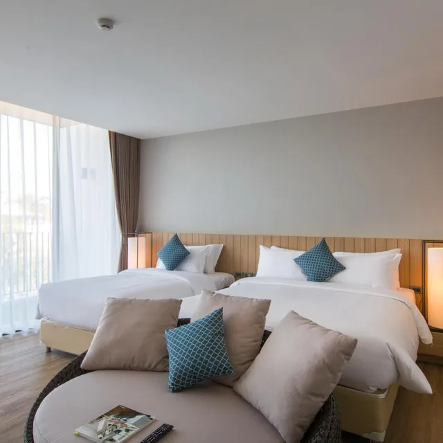 غرفة ديلوكس ثلاثية، Asira Boutique Huahin Hotel 1/9