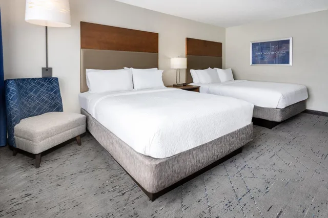 غرفة سوبيريور بسريرين كوين، Holiday Inn Express Suites Ft Washington Philadelphia 5/7