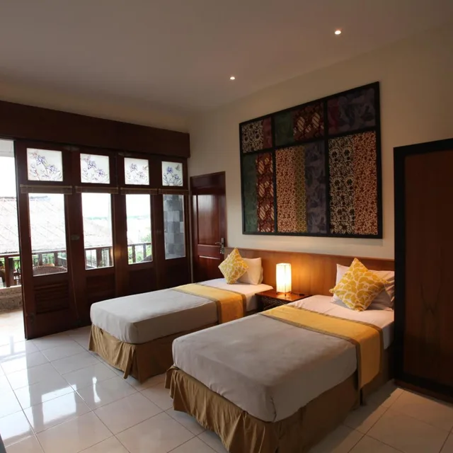 غرفة ديلوكس بسرير مزدوج أو سريرين منفصلين، Sanur Seaview Hotel 8/10