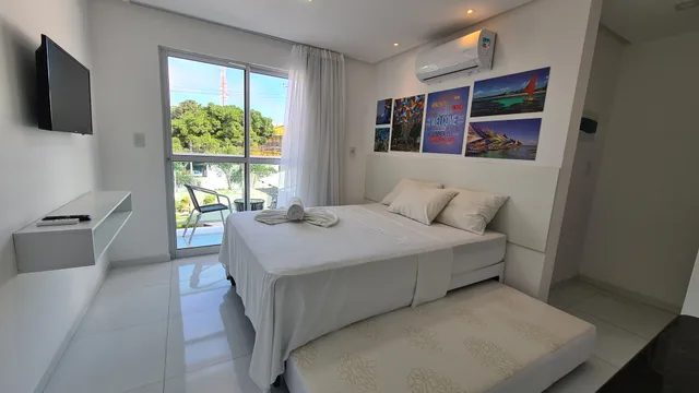 استوديو بسرير مزدوج بشرفة بمطبخ، Porto Sol Flats By Aft 3/7