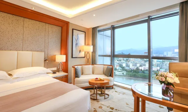 Business, King Bed, Queen Bed, River View, Yiwu Shangcheng Hotel 4/10