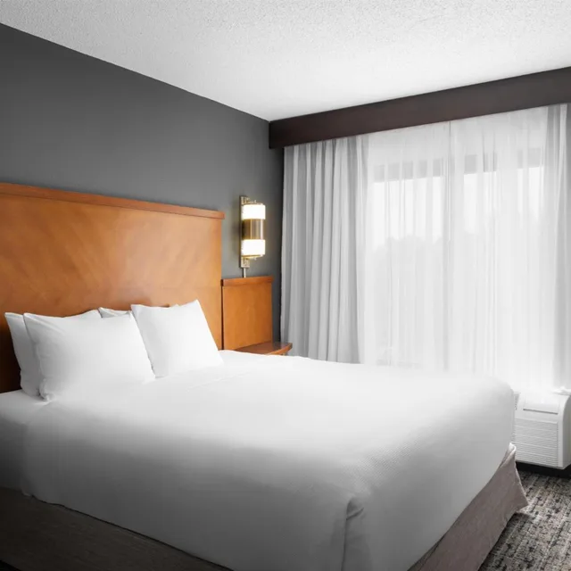 غرفة بسرير كينج مع أريكة لذوي الإعاقة، Hyatt Place Detroit/Utica 1/3