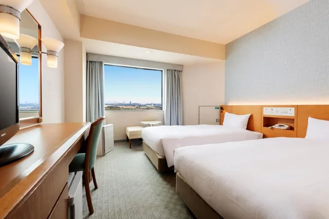 غرفة اقتصادية بسريرين منفصلين للمدخنين، Miyako Hotel Amagasaki (Ex Miyako Hotel New Archaic) 1/2