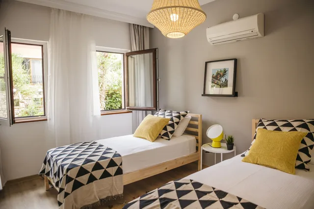 4 Bedrooms, Lanai, Comfort, Villa, 4 Beds, 2 Queen Beds, Sea View، True Blue Boutique Hotel Kalkan 9/10
