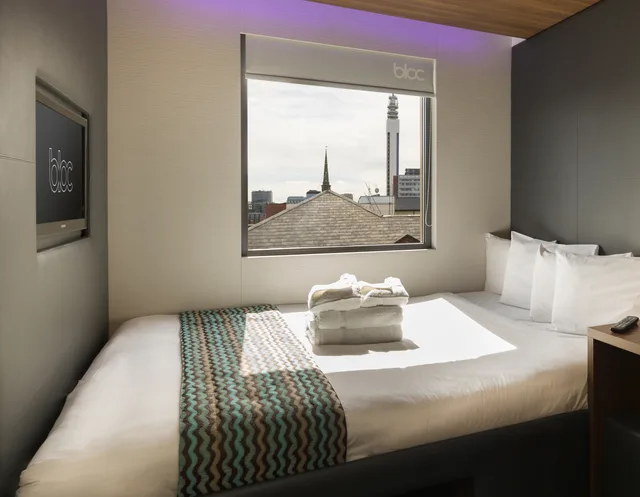 غرفة قياسية بسرير مزدوج، Bloc Hotel Birmingham 1/1