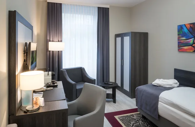 غرفة قياسية مفردة، Hotel Chemnitzer Hof 7/9