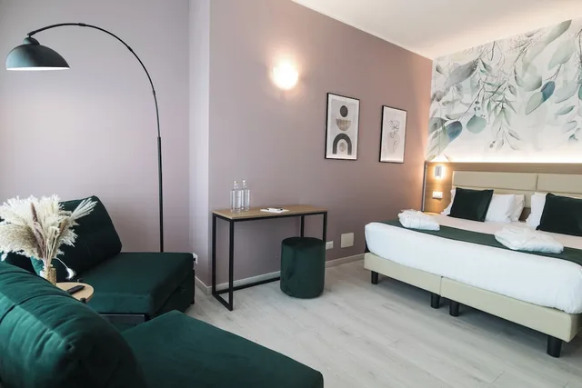 غرفة عائلية، Massimi City Garden Hotel 3/4
