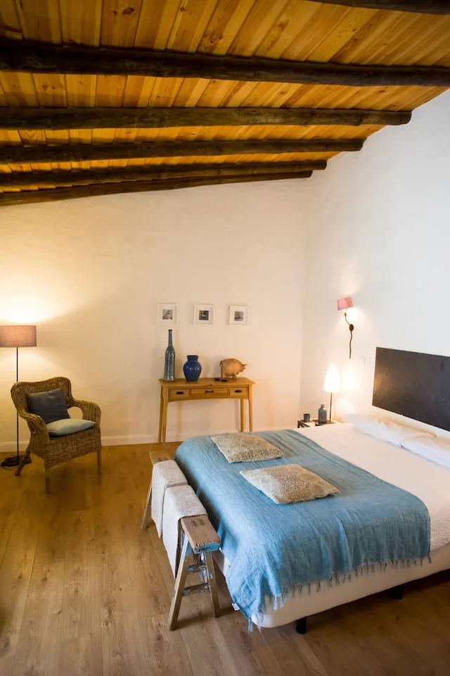 غرفة بسرير مزدوج أو سريرين منفصلين، Casa Dos Castelejos 5/6
