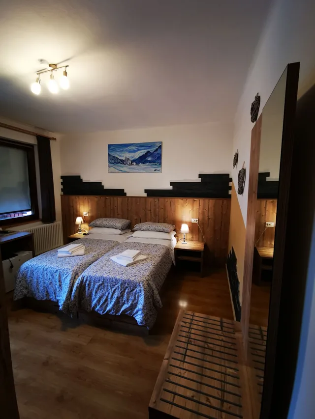 غرفة اقتصادية مفردة بسرير مزدوج، Hotel Tarvisio 3/10