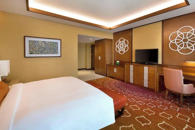 جناح رئاسي بغرفة نوم واحدة بإطلالة للمدخنين، فندق جبل عمر ماريوت مكة(Jabal Omar Marriott Hotel Makkah) 2/6