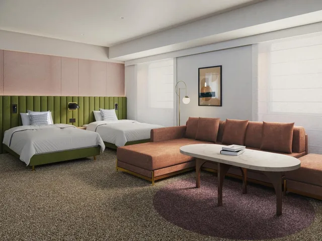 Grand, Upper, Twin Beds، The Mark Grand Hotel 1/4