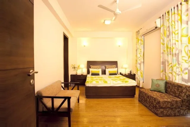 2 Bedrooms, Luxury, Apartment, 1 Queen and 1 Double Bed, Perch Service Apartments - Gurgaon 5/9
