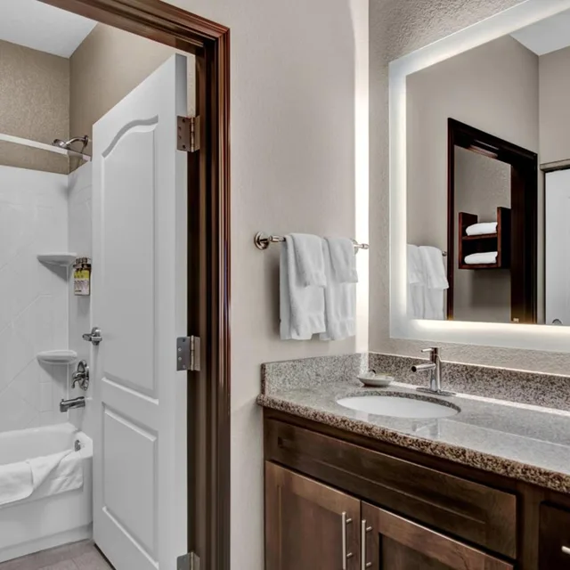 جناح بسرير كينج بغرفة نوم واحدة لذوي الإعاقة، Staybridge Suites Salt Lake-West Valley City 5/6
