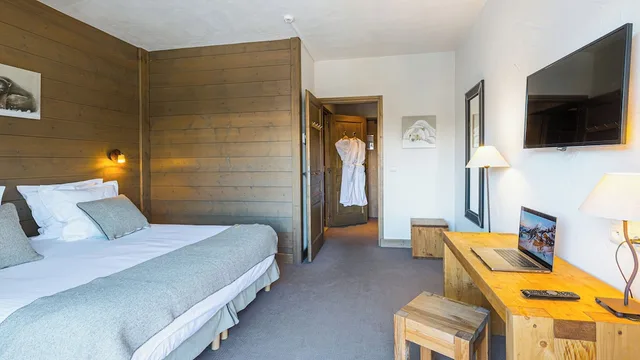 غرفة سوبيريور بسريرين منفصلين، Hotel Carlina Belle Plagne 1/4