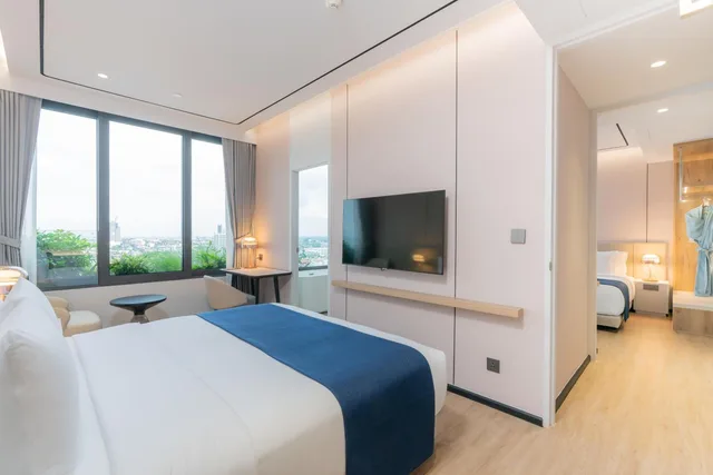 جناح بإطلالة على البحر بغرفتي نوم، Arbour Hotel and Residence Pattaya (SHA Plus+) 5/10