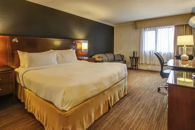 غرفة قياسية بسرير كينج مع أريكة، Centre de Congres Hotel La Sagueneenne 2/9