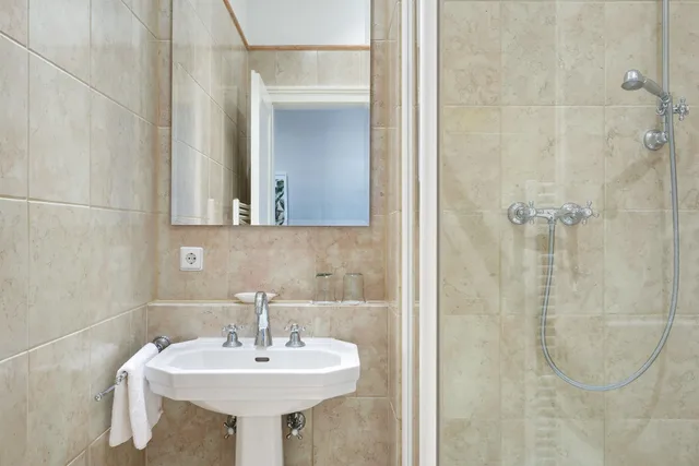 غرفة بسريرين كينج، Cora Apartments Leipzig 9/9