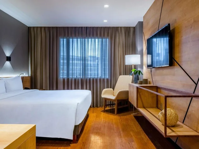 غرفة بريميوم تنفيذية بسرير كوين، Grand Mercure Sao Paulo Vila Olimpia 1/10