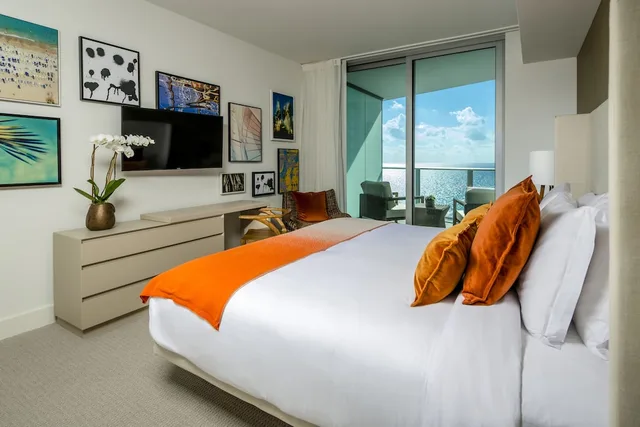 جناح بسرير كينج وسرير كوين بإطلالة على البحر بـ3 غرف نوم، Lyfe Resort & Residences 2/3
