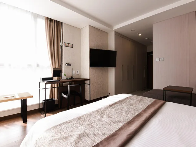 غرفة ديلوكس ركنية، Ocloud Hotel Gangnam 1/3