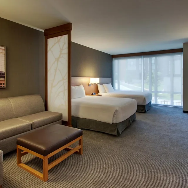 غرفة بسريرين كوين بإطلالة، Hyatt Place Milwaukee Downtown 3/9