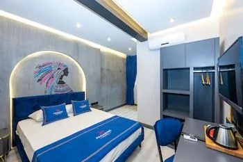 غرفة ديلوكس بسرير مزدوج أو سريرين منفصلين بغرفة نوم واحدة، Paradise Airport Hotel 1/1