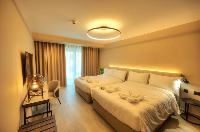 غرفة عائلية بسريرين مزدوجين، Aste Hotel 1/1
