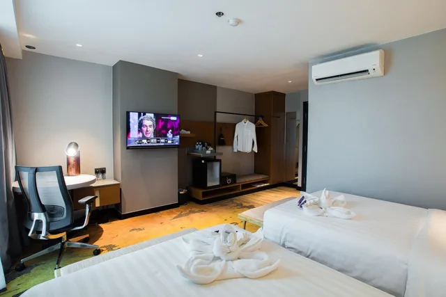 غرفة تنفيذية بسريرين منفصلين، King Park Hotel 6/9
