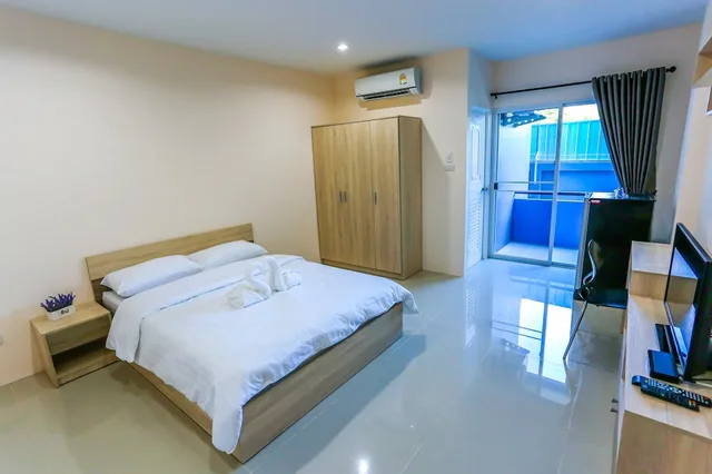 غرفة قياسية بسرير كوين، Tempo Plus Apartment Mae Sot 1/2