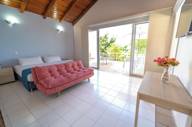 شقة عائلية بإطلالة على البحر، Santorini Casablanca 3/3