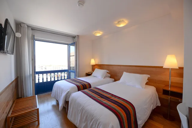 غرفة بسريرين منفصلين، Hotel Plaza de Armas 2/4