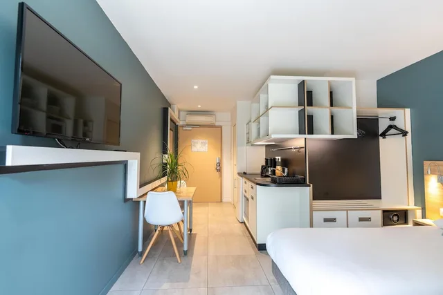 استوديو بسريرين منفصلين، KYRIAD RESIDENCE CABRIES 3/5