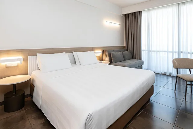غرفة قياسية بسرير مزدوج أو سريرين منفصلين، Thalassa Beach Resort - Adults Only 4/10
