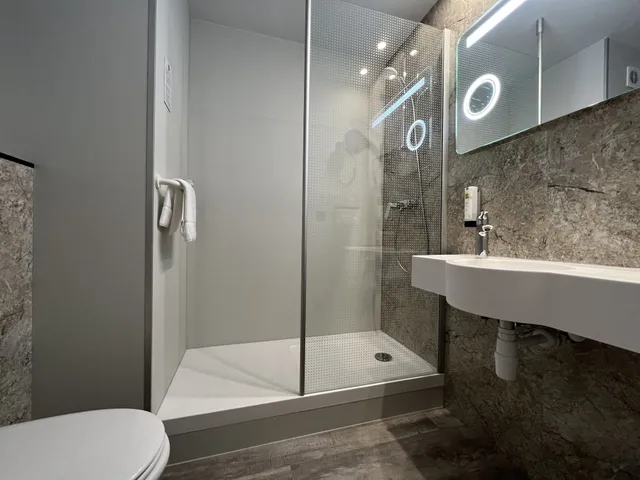 غرفة قياسية بسرير مزدوج، Hotel Des Acacias Lille Tourcoing 5/8