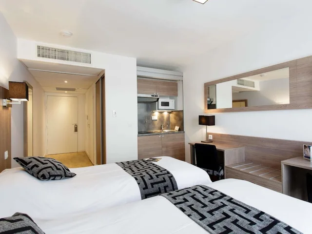 استوديو بسريرين منفصلين، Aparthotel Adagio Access Massy Palaiseau 3/10