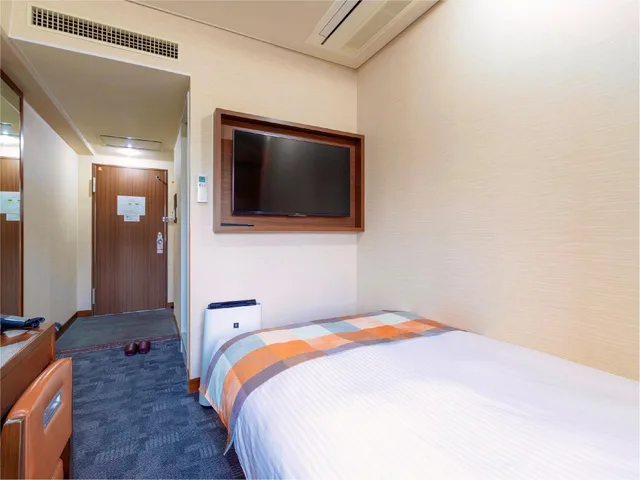 Semi Room, Single, Semi Double Bed, Central Hotel Okayama 2/2