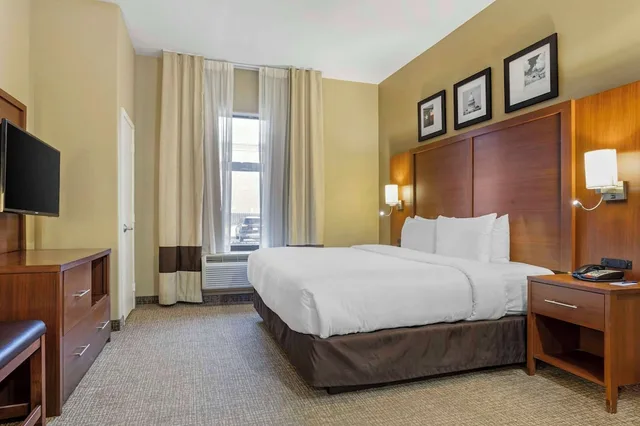 جناح بسرير كينج مع أريكة لذوي الإعاقة، Comfort Suites Houston NW - Vintage Park 1/7