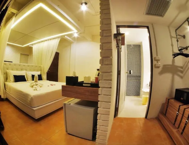 غرفة ديلوكس بسريرين منفصلين، Forty Winks Phuket 3/4