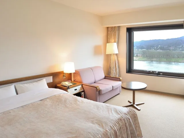 غرفة بسرير مزدوج، Hotel City Plaza Kitakami 3/4