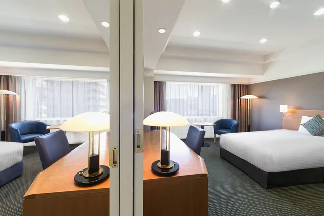 غرفة كلاسيكية بسريرين منفصلين مع دخول الصالة، Grand Mercure Sapporo Odori Park 4/5
