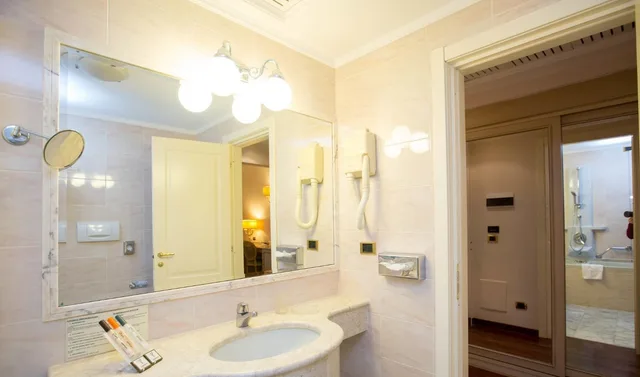 غرفة كلاسيكية مفردة بسرير مزدوج، Grand Hotel Villa Politi 5/6