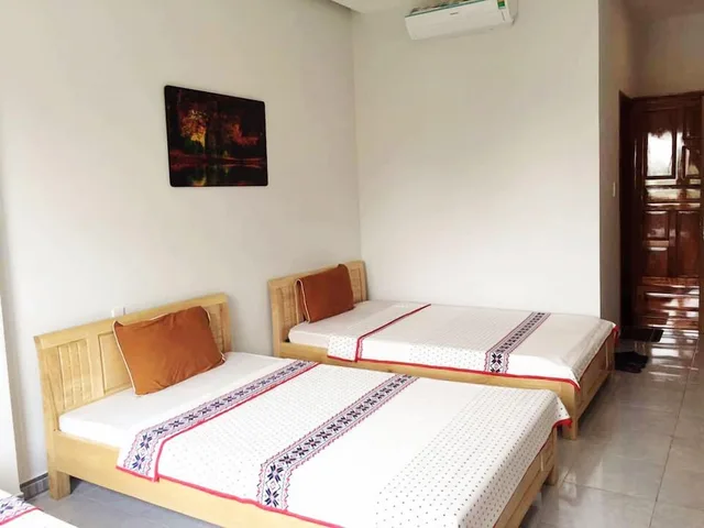 غرفة بسريرين منفصلين، Bac Nam Motel 1/4