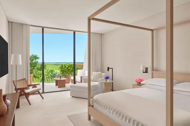 غرفة ديلوكس بسرير كينج، The Riviera Maya EDITION at Kanai 1/2