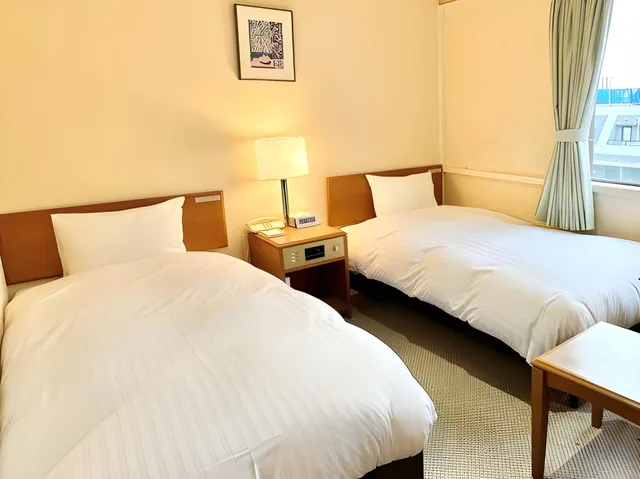 غرفة بسريرين منفصلين، Hotel New Saitama 1/1