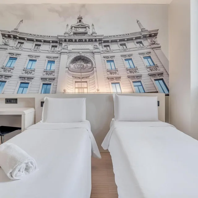 غرفة بسرير فردي لذوي الإعاقة، B&B Hotel Milano San Siro 7/10