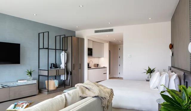 Gold, Studio, King Bed, Sofa, Terrace، Goldwynn Resort & Residences 1/2